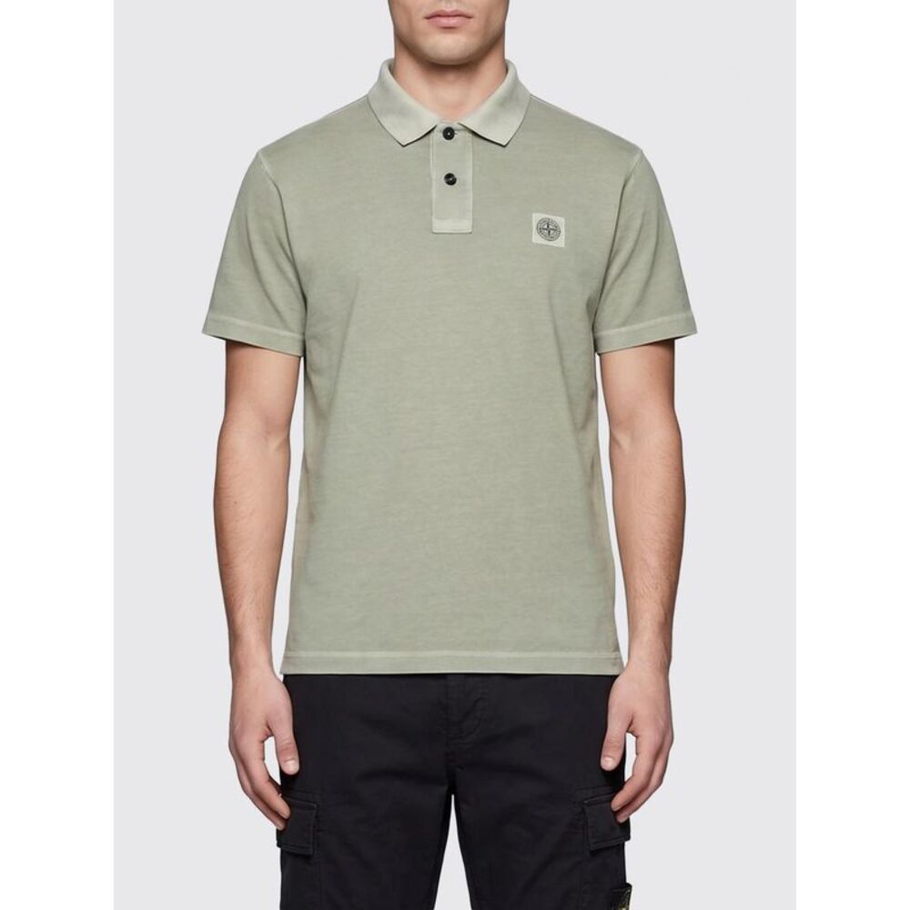 Stone Island Polo Shirt Men Sage